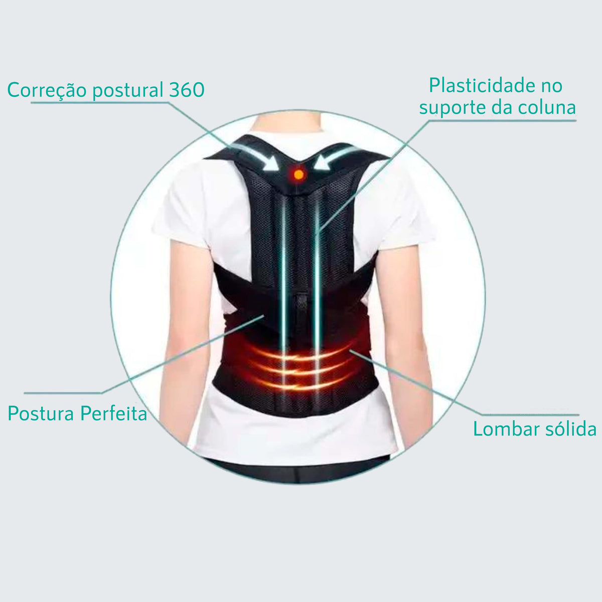 Colete Postural Ortopédico