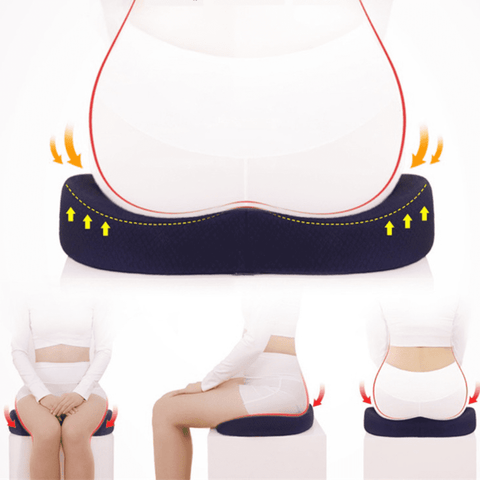 Almofada Ortopédica Postural - Assento gel ultra confortável